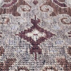 Burgundy Traditional Hand-Knotted Wool Area Rug - Image 4