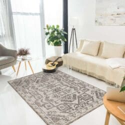 Boho Neutral Antique Area Rug - Image 2